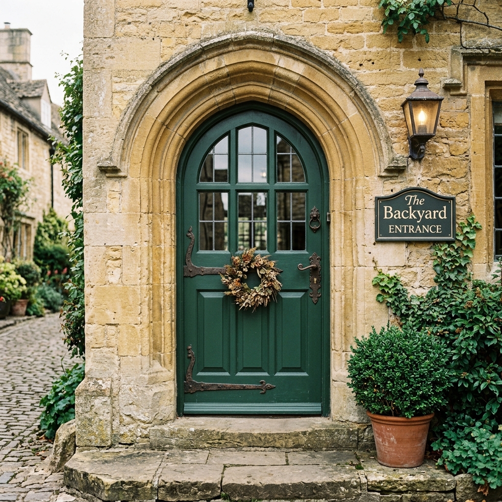 The Backyard Entrance